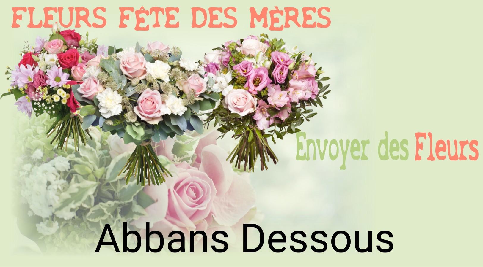 Bouquet de Fête des Mères livré à Abbans-Dessous